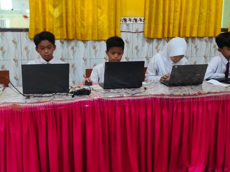 SISWA-SISWI KELAS 6 SDN CAMPOAN MENGIKUTI GLADI BERSIH TKA TINGKAT SD TAHUN 2026